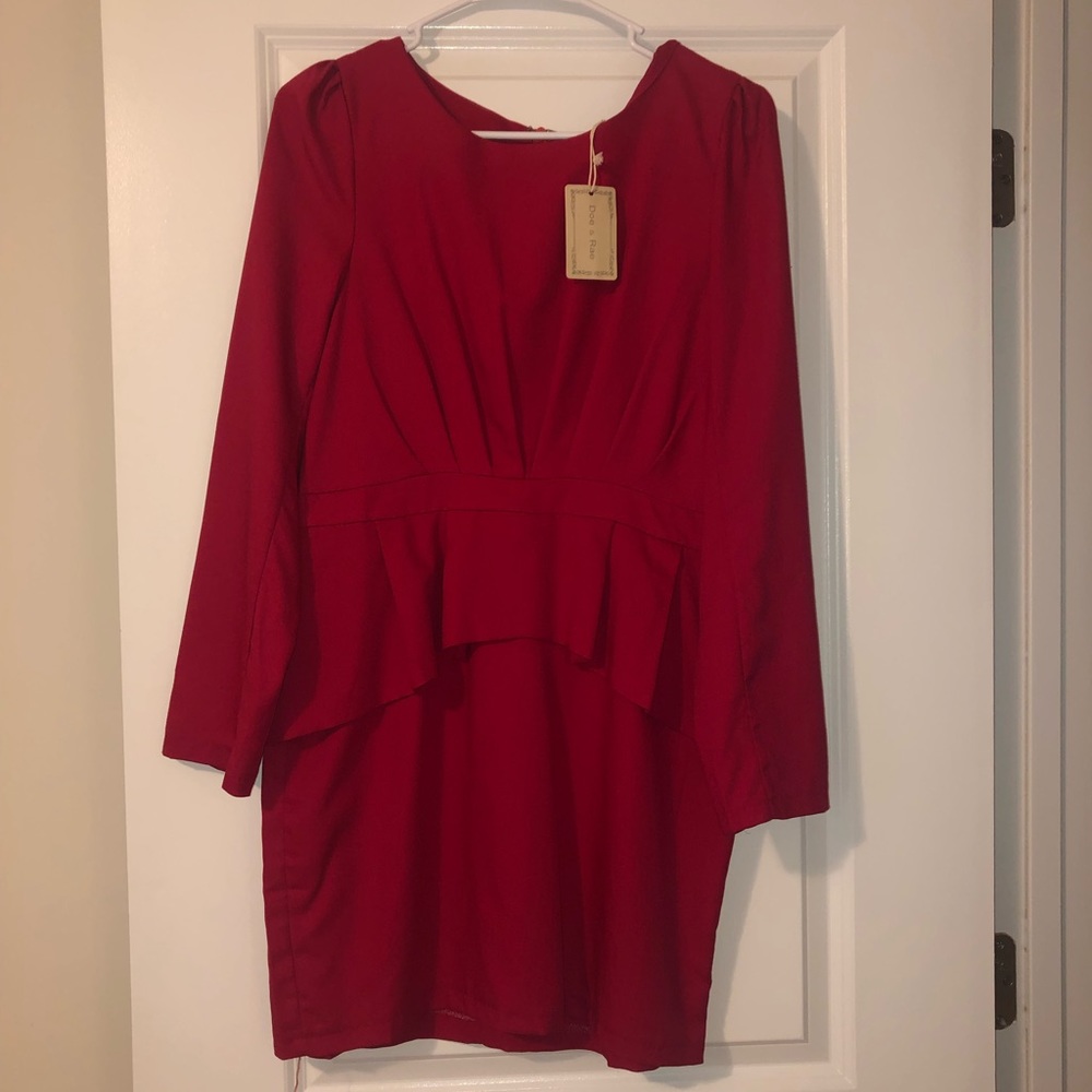 Dark Pink Dress